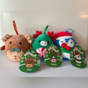 Christmas Squishmallows - Set of 3